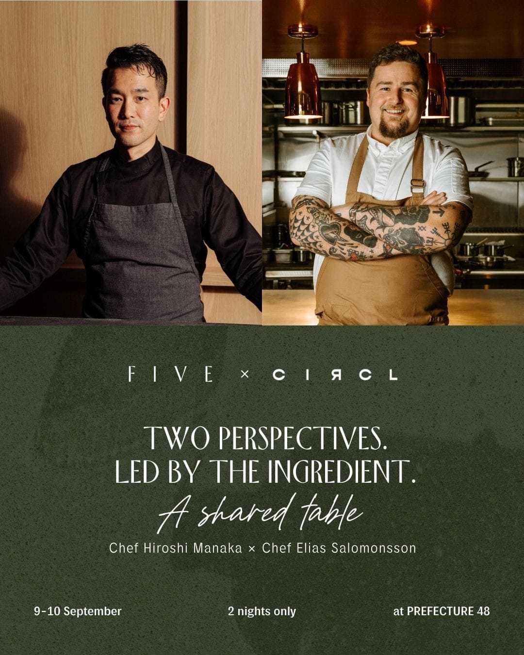FIVE x Circl Wine House